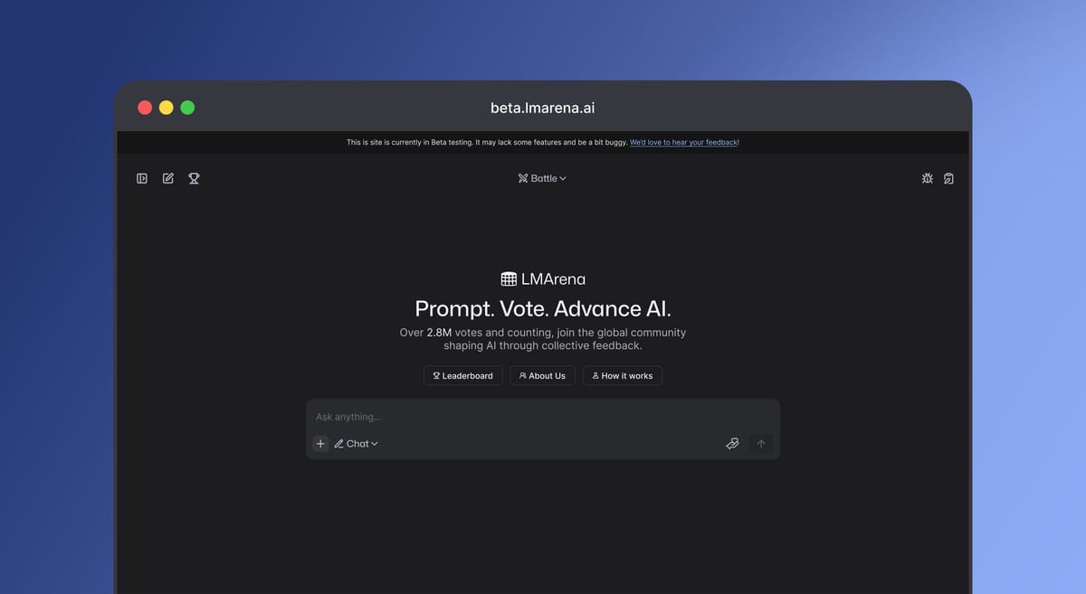 LMArena is Growing to Support our Community Platform